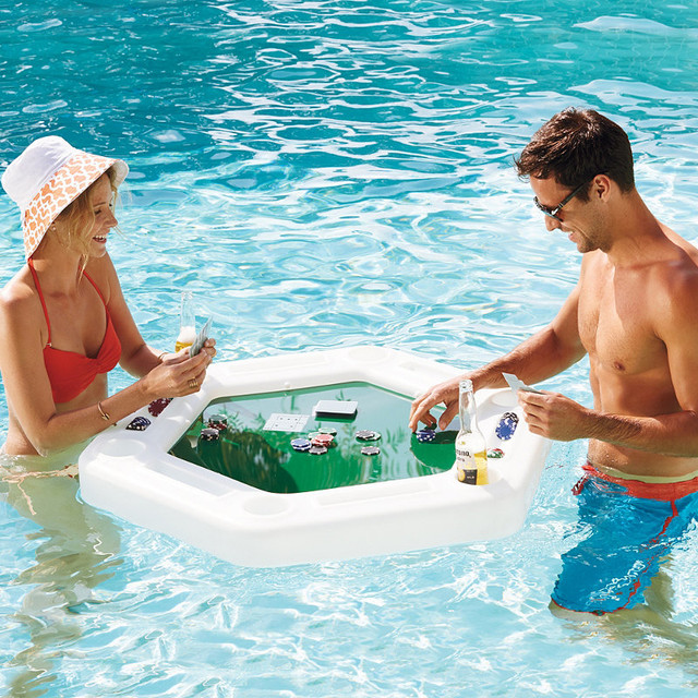 frontgate pool float holder