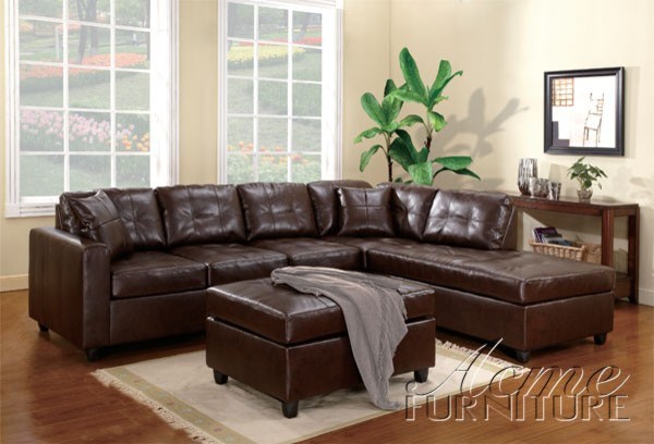 Leather Sectional Sofa With Recliner