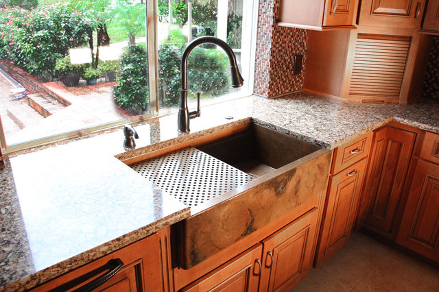 signature copper kitchen sink