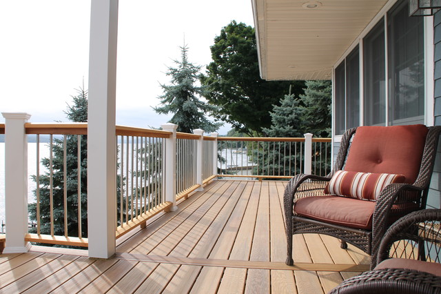 DuraLife Siesta Decking in Golden Teak - Traditional - Deck - Other