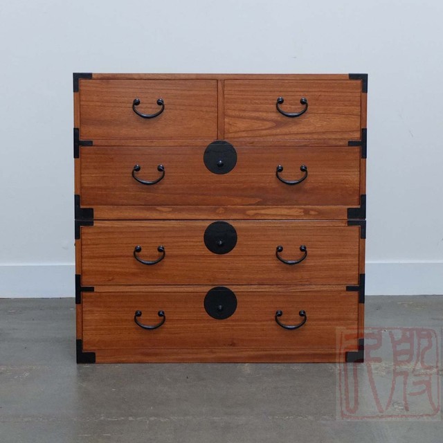 reproductions of Japanese kiri wood tansu. Asian Furniture san