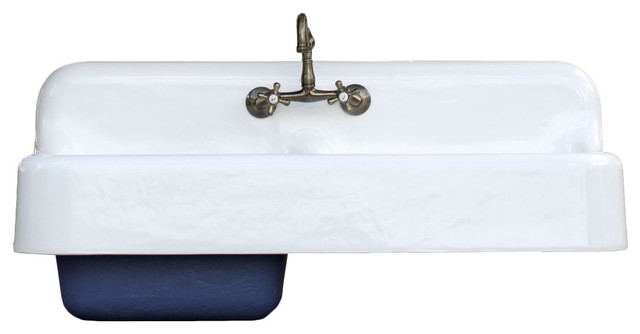 ... Apron Cast Iron Porcelain Farm Sink - Traditional - Kitchen Sinks - by