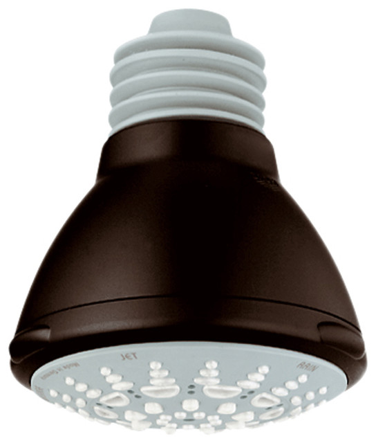 Grohe 27068ZB0 5 Shower Head In Oil Rubbed Bronze Rustic