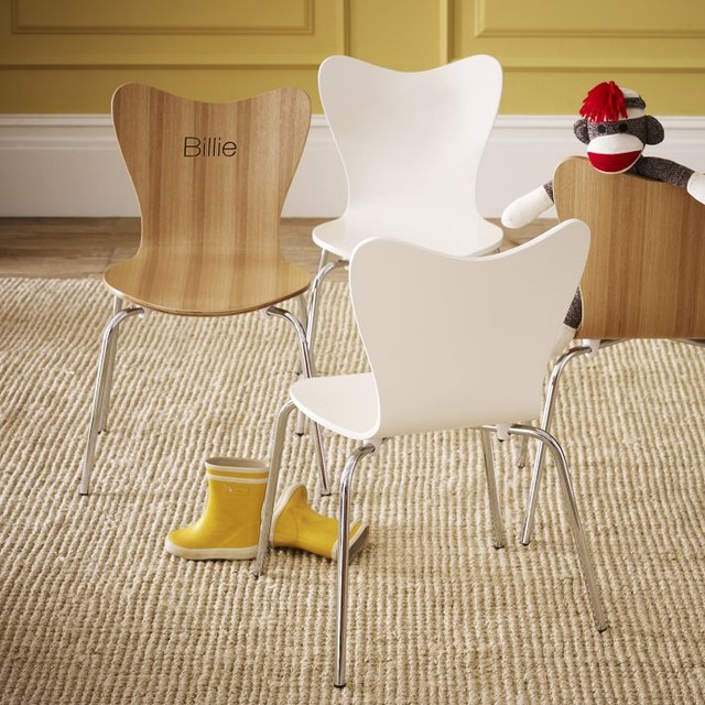 Kids ScoopBack Chair Modern Kids Chairs by West Elm