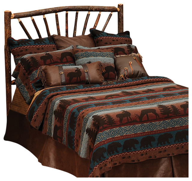 Deer Meadow Bedspread, Full/Queen rusticquiltsandquiltsets