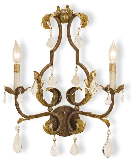 Currey and Company Tuscan Wall Sconce - Contemporary - Wall Sconces - by Seldens Furniture