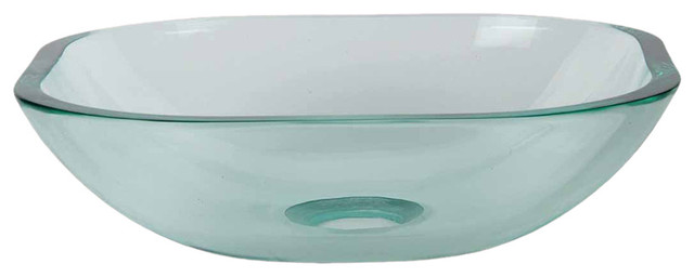 Oceans Tide Glass Vessel Sink, 12