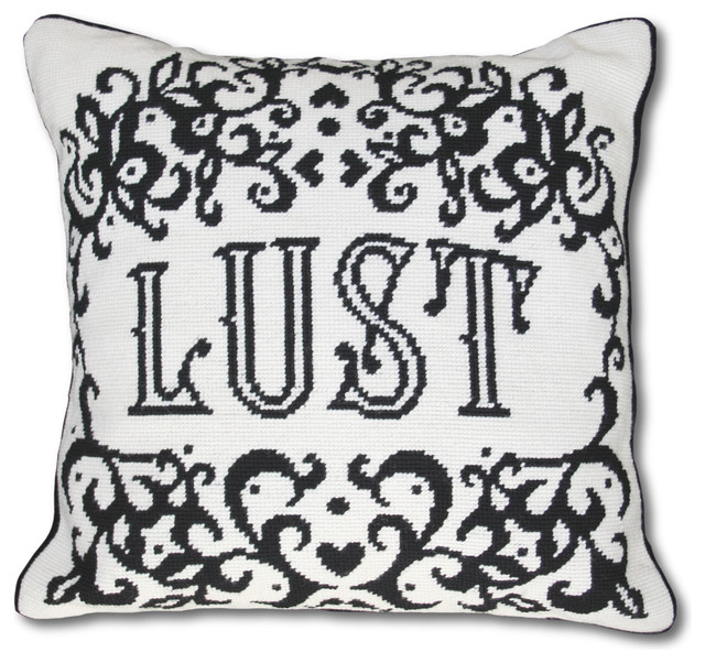 Victorian Lust Pillow - Eclectic - Decorative Pillows - by Jonathan Adler