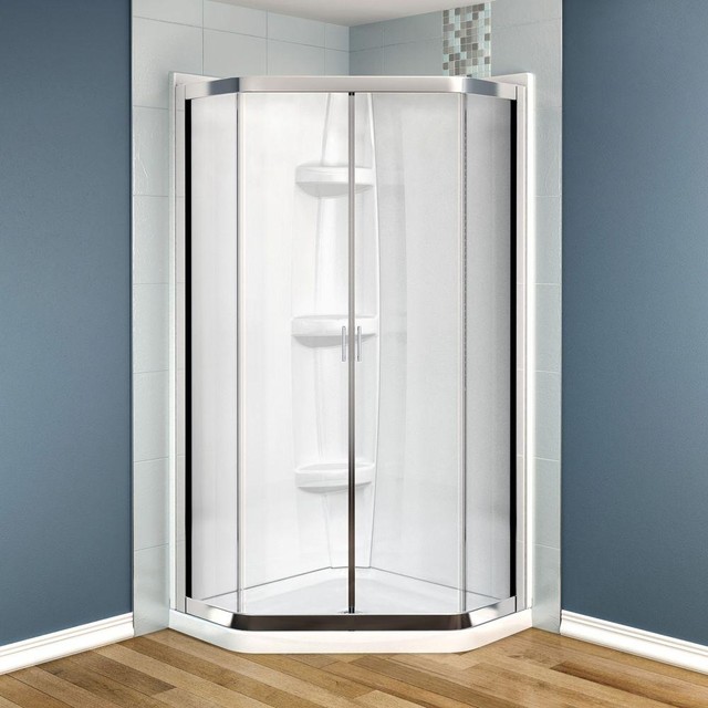 MAAX Shower Units Intuition NeoAngle 36 in. x 36 in. x 73 in. Shower