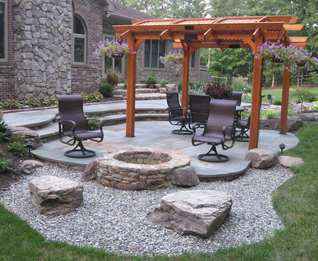 Fire Pit - Traditional - Patio - DC Metro - by Poole's ...