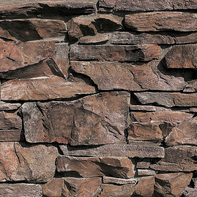 Coronado Canyon Ledge Stone Veneer Color Dakota Brown Manufactured