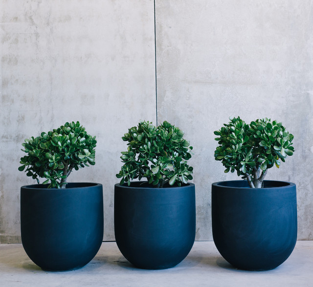 Willow Range Contemporary Outdoor Pots And Planters other metro