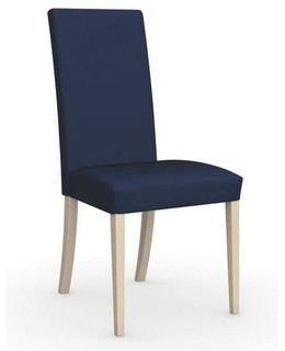 Chaise italienne EASY de CALLIGARIS en acier satiné plusieurs choix de coloris