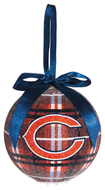 nfl light up led sparkle plaid christmas ornament nfl light up led sparkle plaid christmas ornament