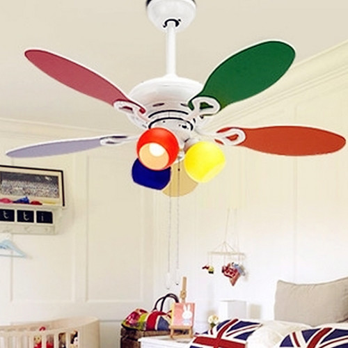 Cool Ceiling Fans For Kids Simple style ceiling fan light for kids ...