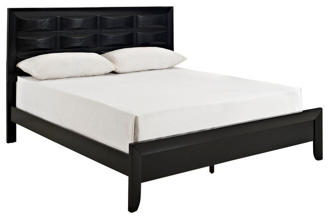 Modern Black Bed Frame