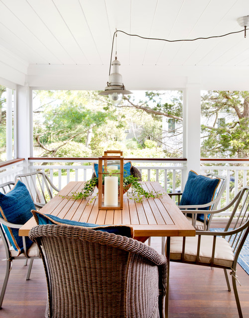 Screen Porch with Water View  Westport, Connecticut traditionalporch