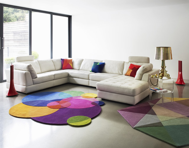 Modern Colorful Living Rooms