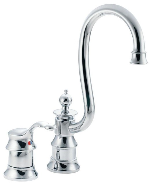 ... Waterhill Single-Handle Bar Faucet in Chrome transitional-bar-faucets