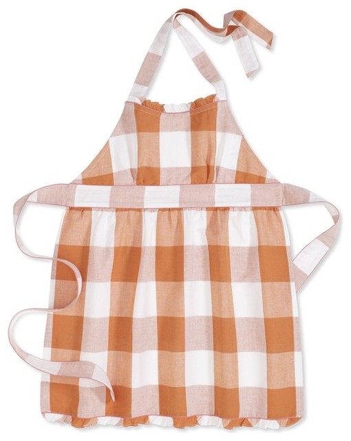 The Abigail Buffalo Plaid Apron Traditional Aprons by WilliamsSonoma