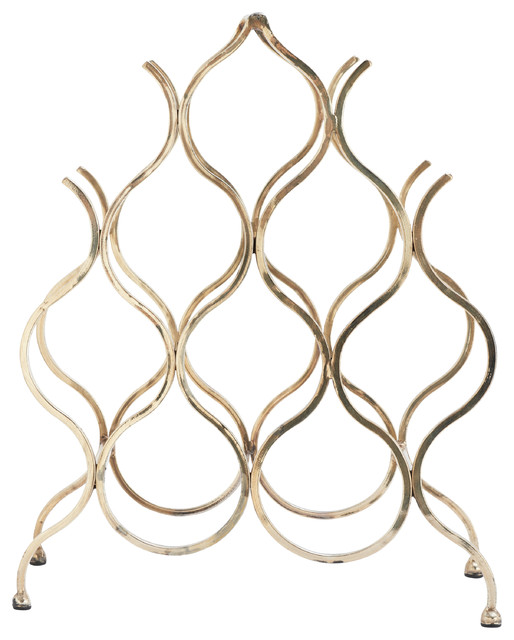 Metal Wine Holder, Gold Wine Racks by GwG Outlet