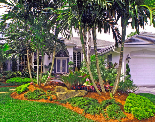 South Florida Landscaping - Tropical - Landscape - Miami ...