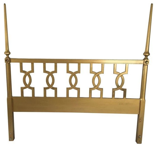 Vintage Gold Gilt Headboard Queen traditionalheadboards