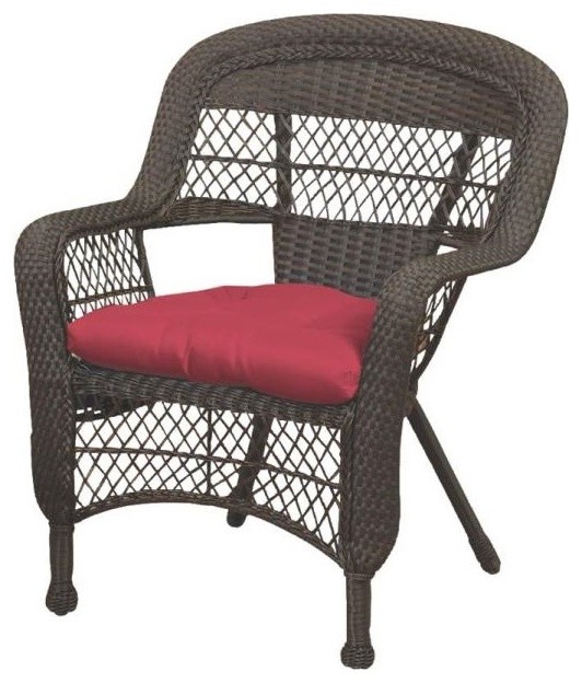 Wordwide Sourcing 2116000A Wilmington Woven Chair Traditional
