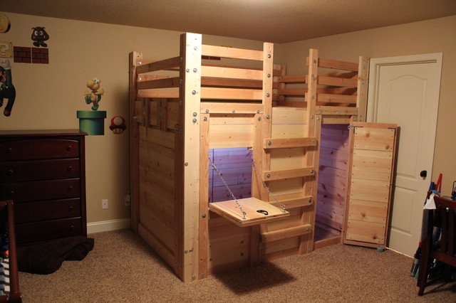 Diy Kids Loft Bed ana white build a playhouse loft bed free and easy 