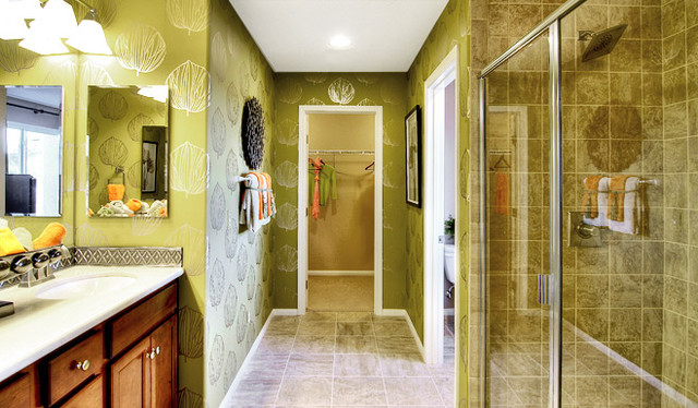 Eclectic Bath Las Vegas Richmond American Homes - Las Vegas eclectic-bathroom