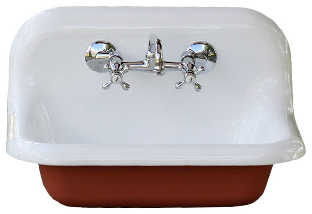 wall mount farmhouse kitchen sink