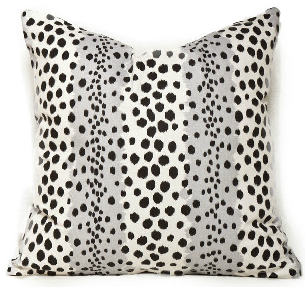 Seeing Spots & Stripes Pillow Eclectic Decorative Pillows by