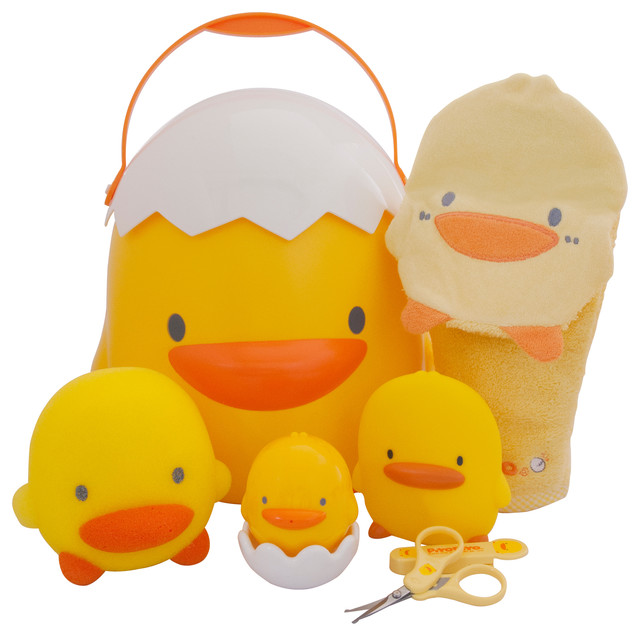 Bathing Toddler Gift Set Contemporary Kids Bathroom Accessories