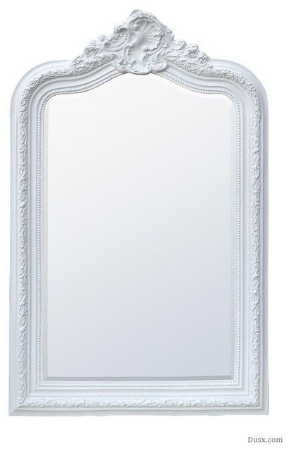 La Coquille French Rococo White Bevelled Mirror  Traditional  Wall Mirrors  east midlands 