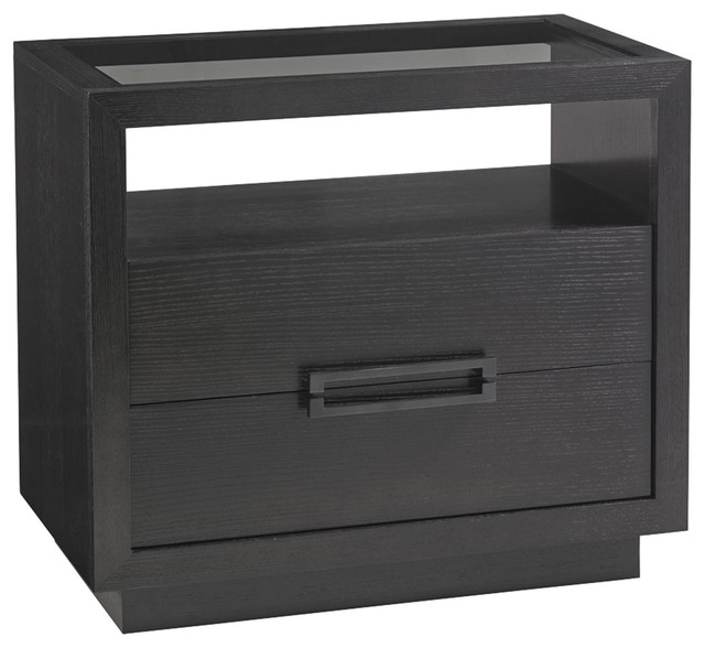 Lexington Carrera Carbon Gray Veneno Nightstand 911622 Modern
