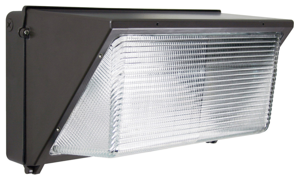 Nuvo 81W LED Wall Pack Security Flood Fixture Transitional Outdoor