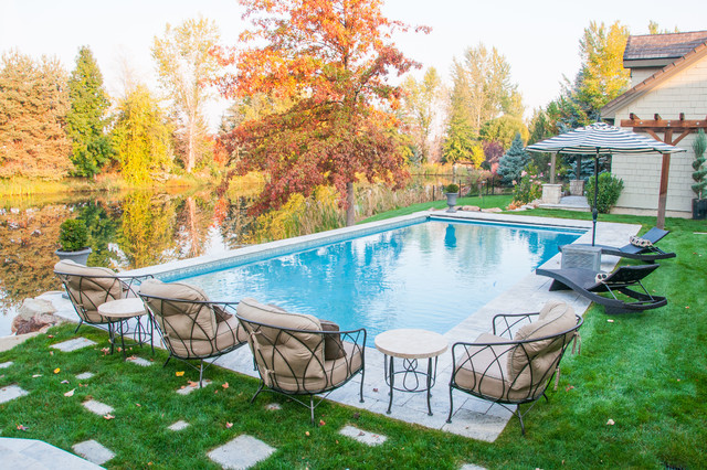 Contemporary Pool Boise Eagle, River's Edge contemporary-swimming-pool-and-hot-tub