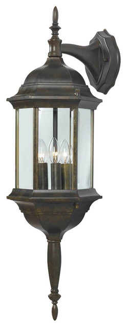 Kenroy 16267GBRZ Custom Transitional Outdoor Wall Sconce - Transitional - Outdoor Wall Lights ...