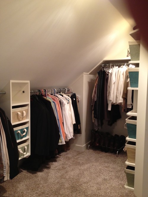 Sloped Ceiling Closets • Queen Bee of Honey Dos