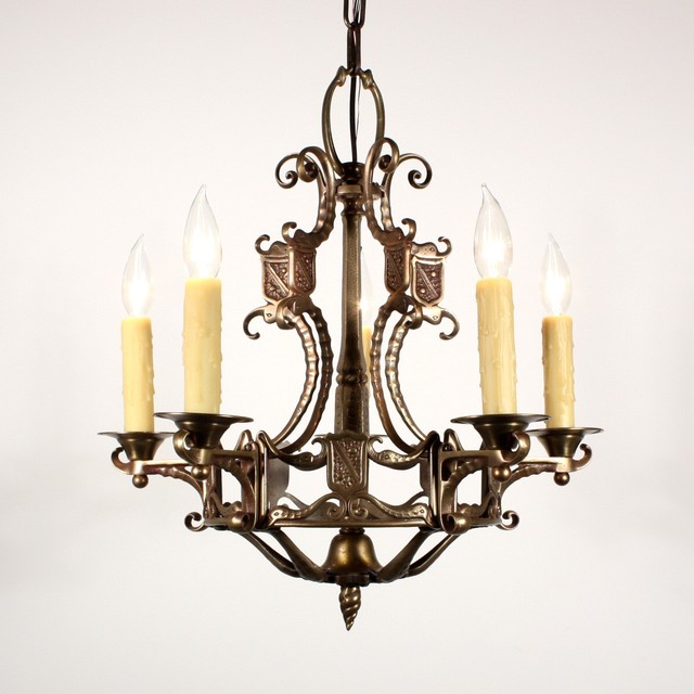 Antique Spanish Revival Lighting Mediterranean Chandeliers