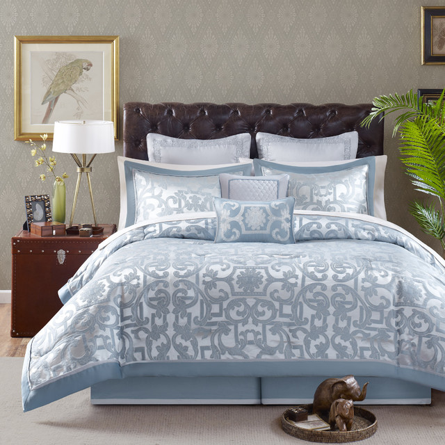 Madison Park Signature Ashbury 8Piece Comforter Set Contemporary