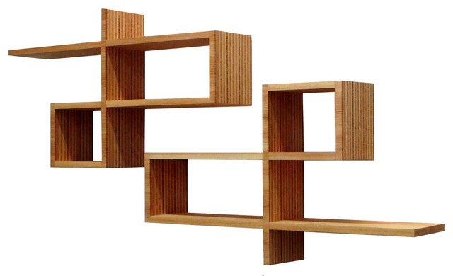 modern display shelf