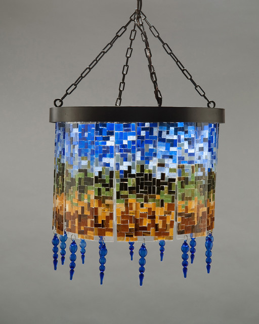 Mosaic Lighting Contemporary Chandeliers atlanta by Janice