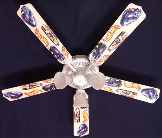 Ceiling Fan Designers Hot Wheels Indoor Ceiling Fan Multicolor 42FAN