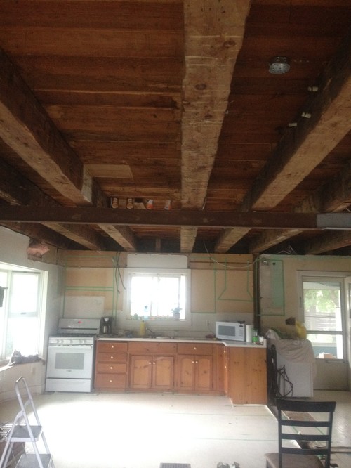 How to White Wash wood beams??