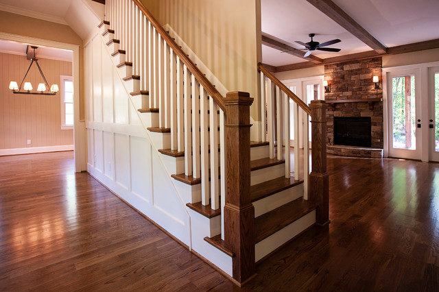 Eclectic Staircase Raleigh 11108 Honeycutt Road eclectic-staircase