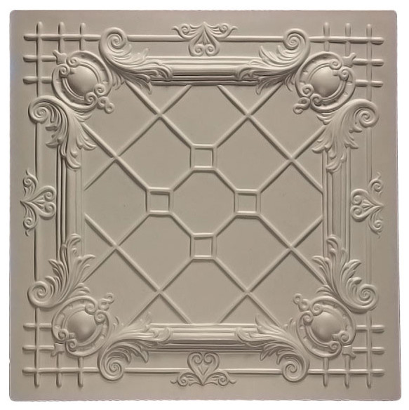 ... Tile - Latte - Traditional - Ceiling Tile - by Designers Wallpaper ... Tile - Latte - Traditional - Ceiling Tile - by Designers Wallpaper