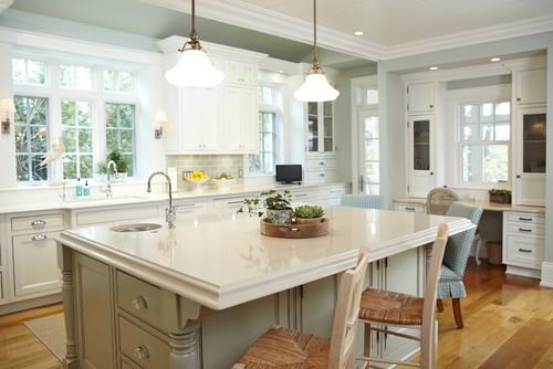 Top 13 White Quartz Kitchen Countertops