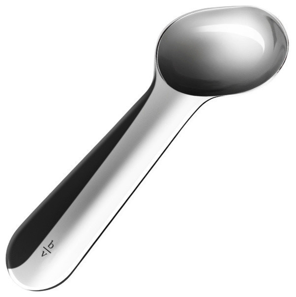 Ice Cream Scoop, Left Handed Stainless Steel Contemporary Ice Cream