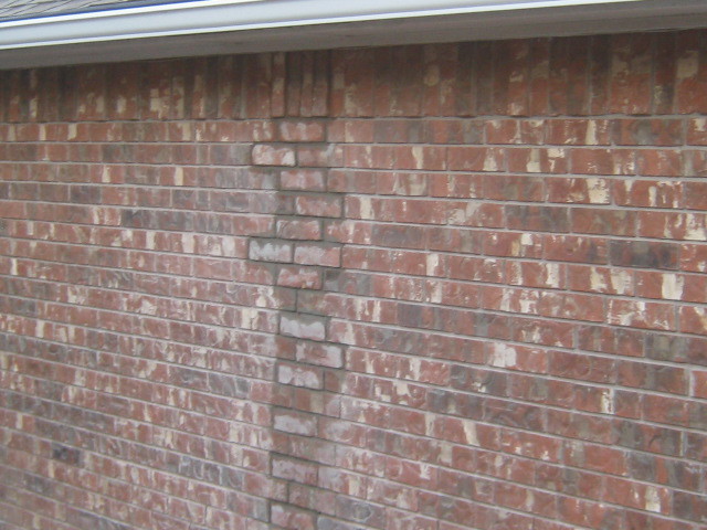 Exterior Brick Repair Craftsman Exterior Oklahoma